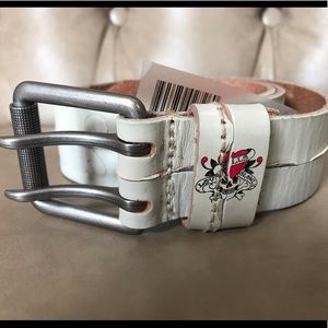 NWT Ed Hardy Love Kills Slowly Belt. Small